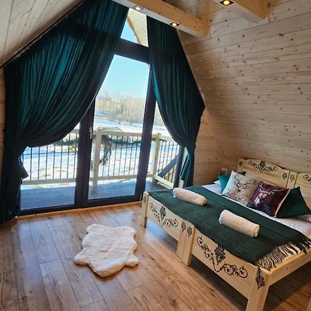 Domek góralski Cisza Leśna Сasa de vacaciones Czerwienne